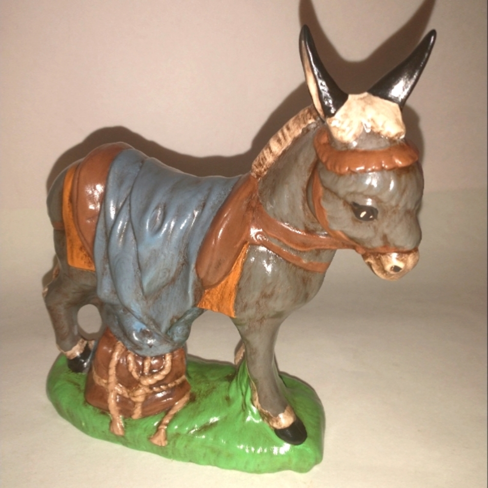 Vintage Donkey Collector, or Nativity piece.